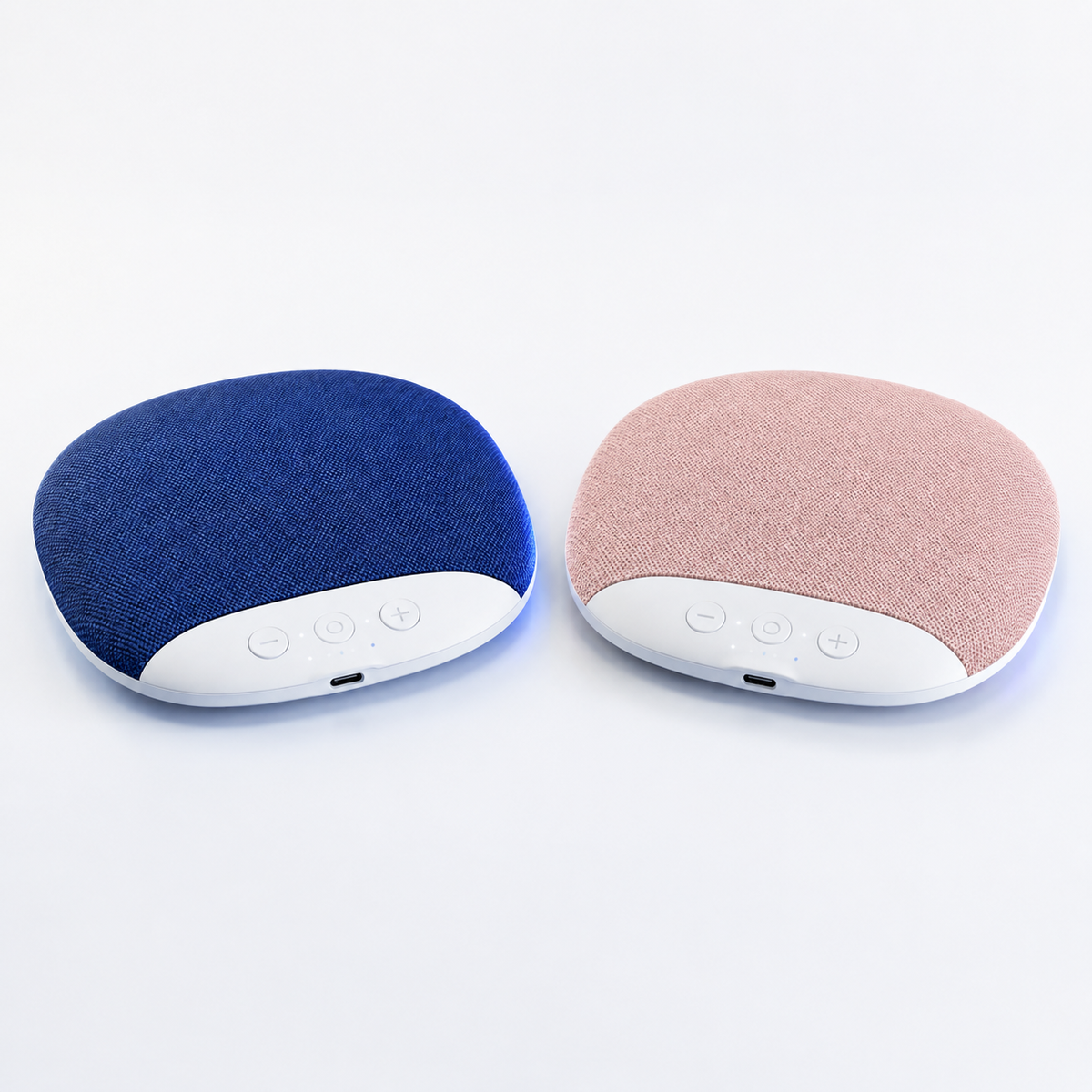 SOVAIA Pillow Speaker in Midnight Blue and Soft Blush